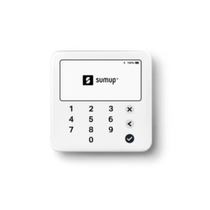 leitor de cartões sumup solo lite, bluetooth, tela corning gorilla glass, aceita todos os pagamentos.